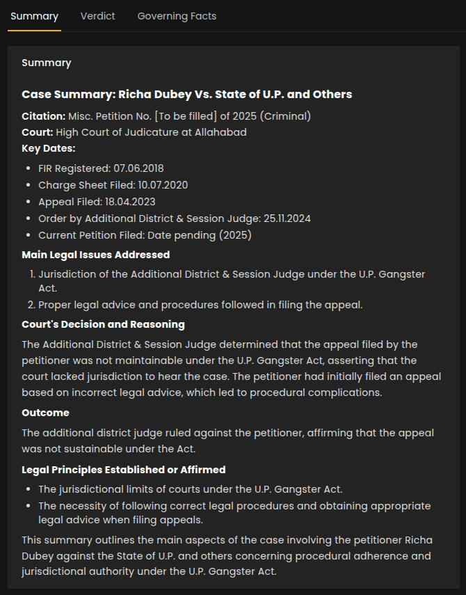 Automated Case Management Chart